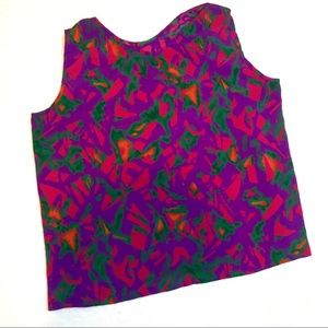 Retro 80's Style Tank Top